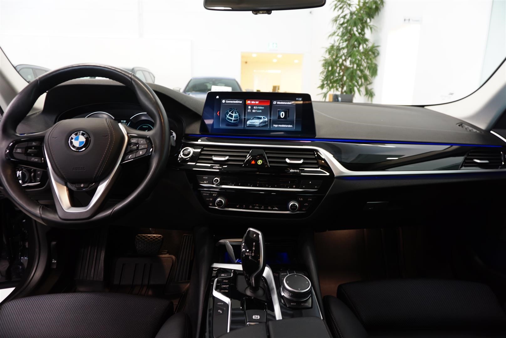 BMW 530e Sedan Sportline Navi Parkassist Rattvärme PHEV_6