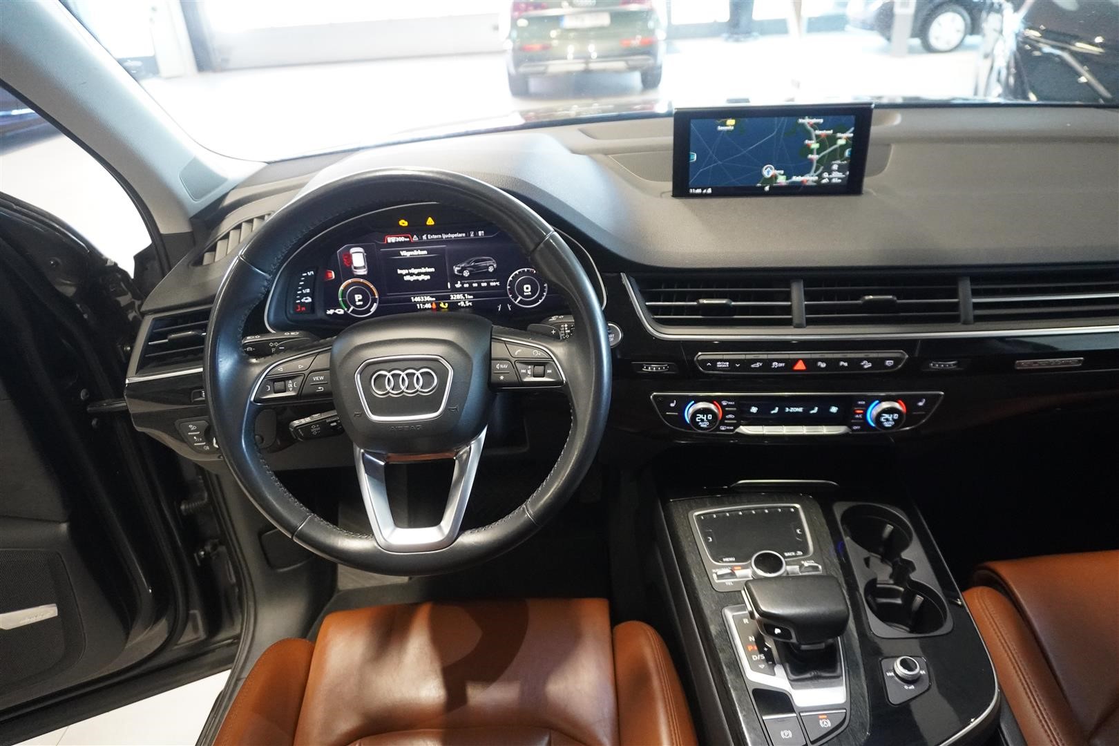 3.0 TDI Quattro 373hk Luftfjädring Bose Värmare Drag Nightvision Kamera_16